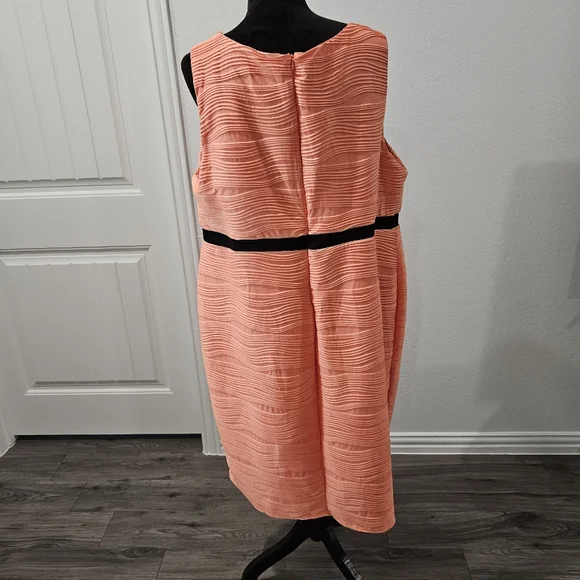 Stunning Peachy-Mango Dream Dress - Picture 4 of 4